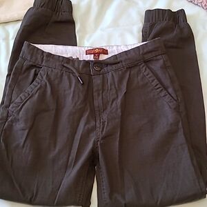 7 For All Mankind Girl's Dark Green Pants Size 10